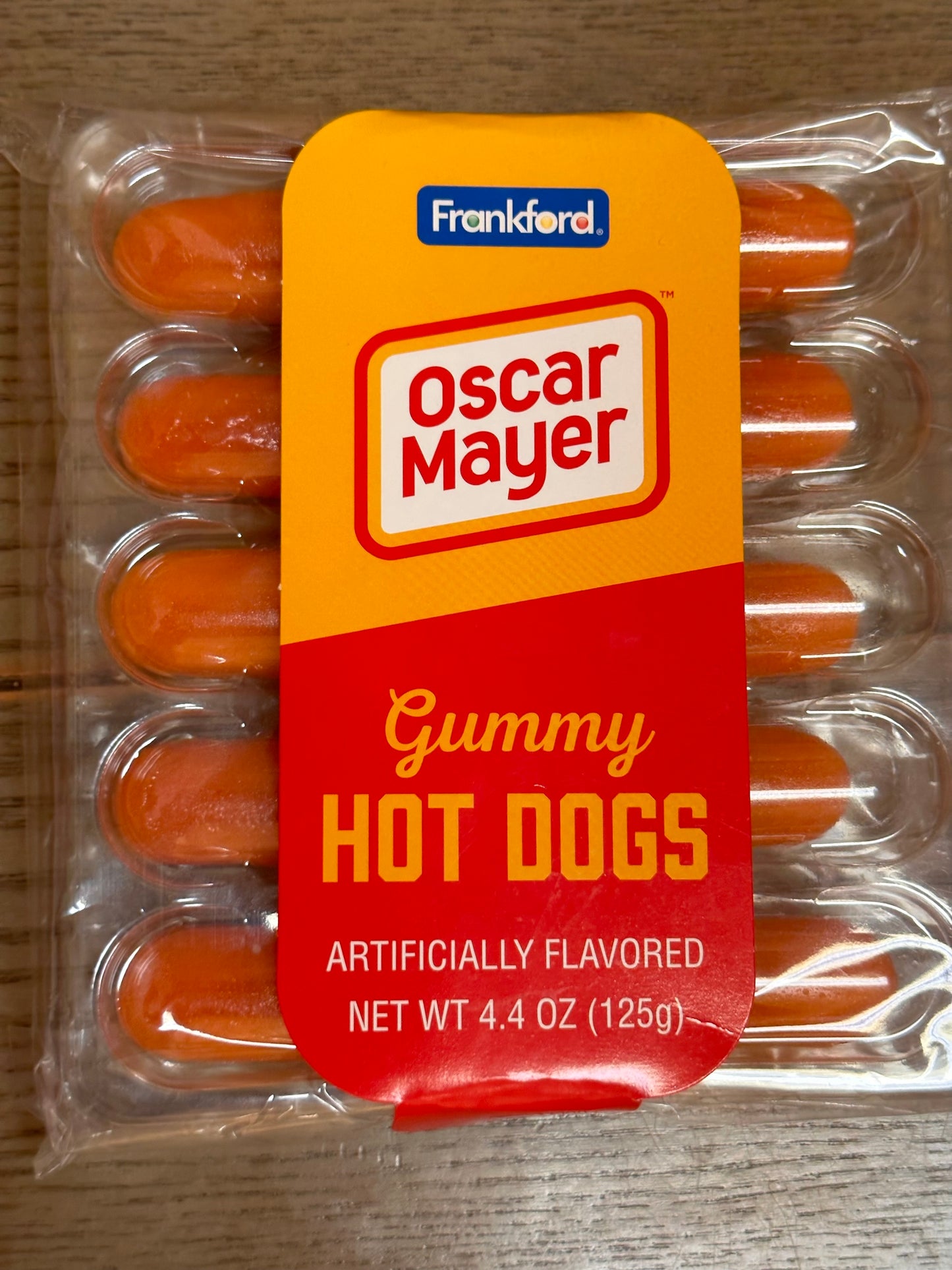 Gummy Hot Dogs