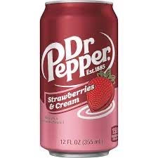 Dr. Pepper And Strawberry And Cream