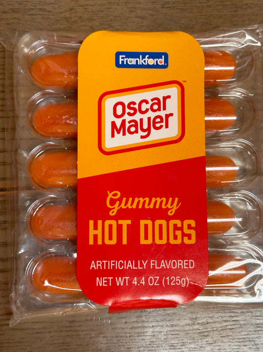 Gummy Hot Dogs