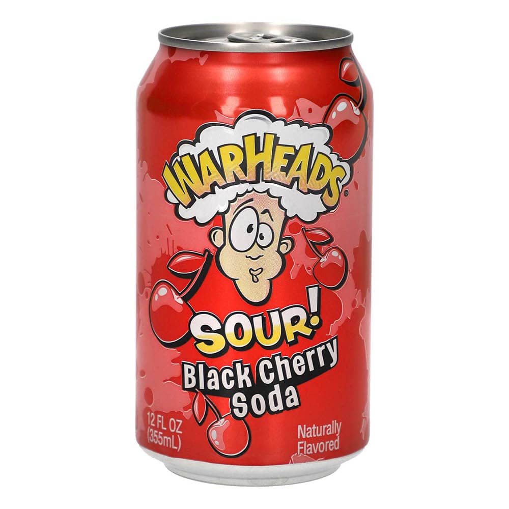 Warheads Sour Black Cherry Soda