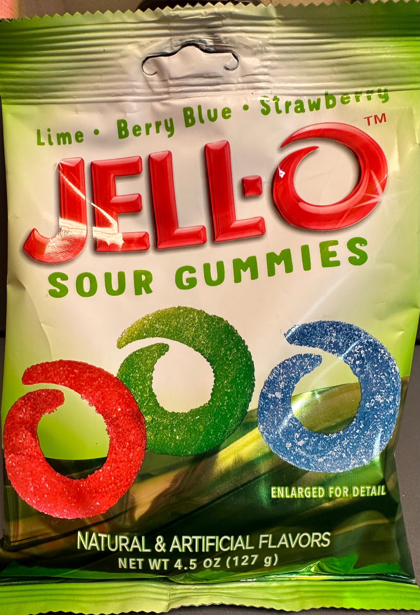 Jell-O Sour Gummies