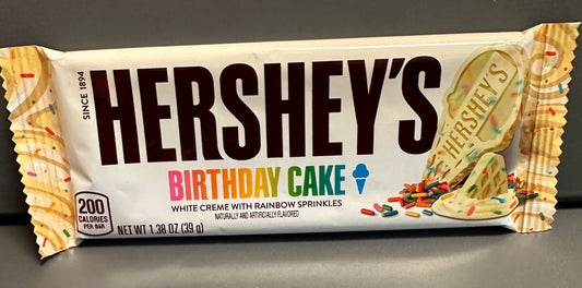 Hersheys Birthday Cake Chocolate Bar