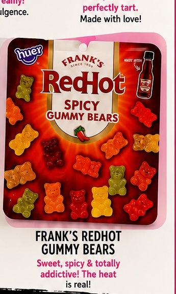 Frank's RedHot Spicy Gummy Bears
