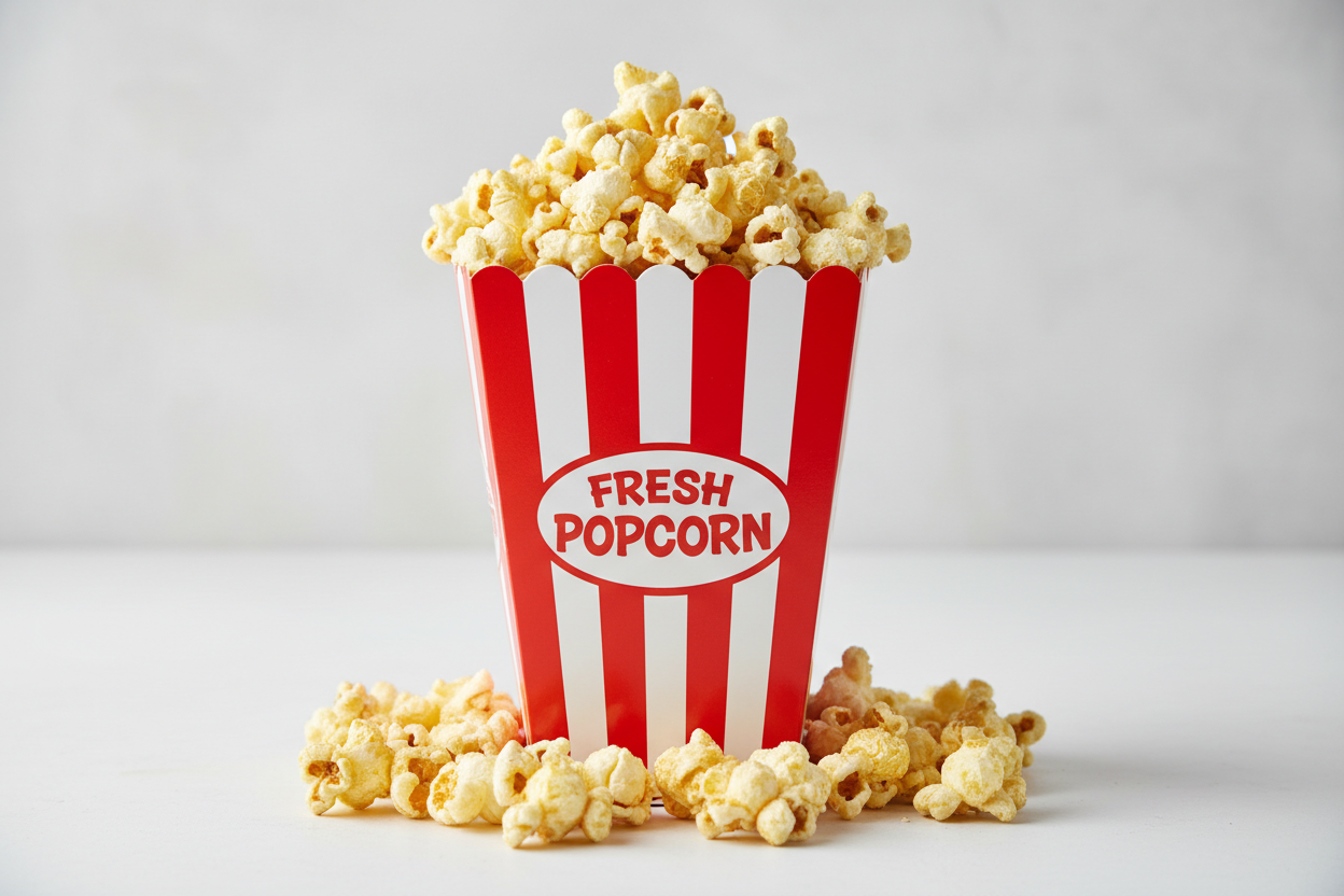 generate me an image for pop corn
