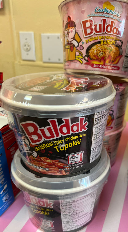 Buldak Spicy noodles