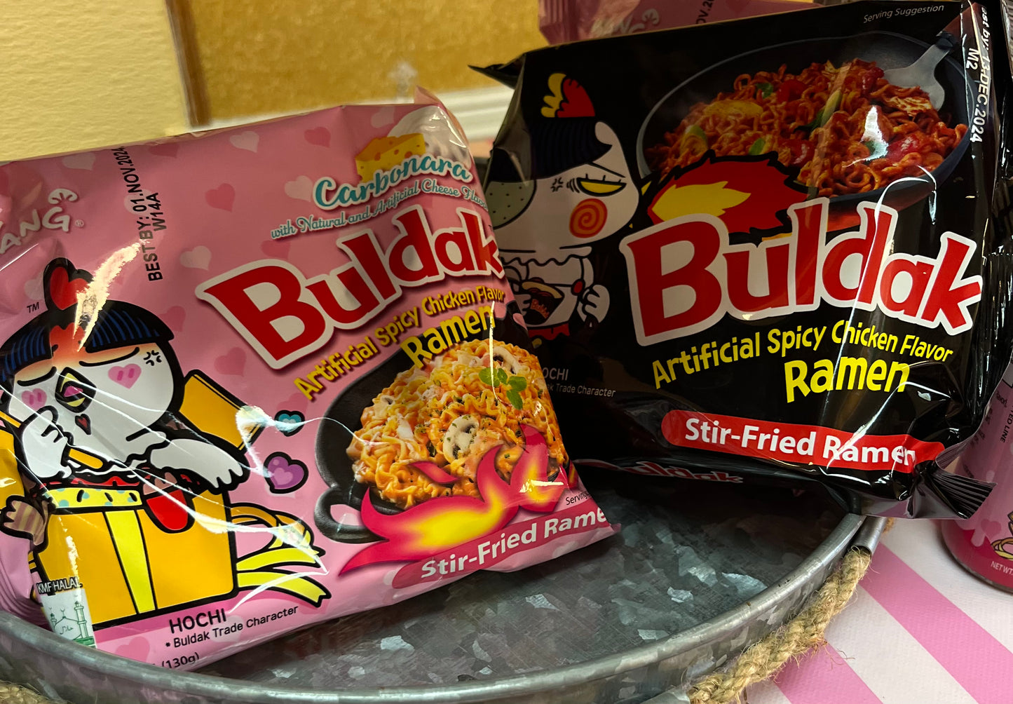 Buldak Spicy noodles