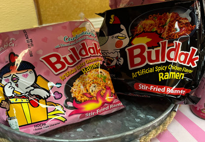 Buldak Spicy noodles